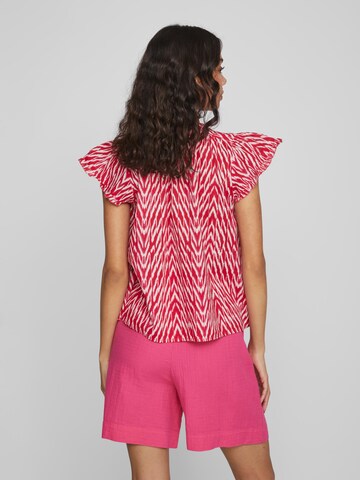 VILA - Blusa 'Leda Kira' en rojo