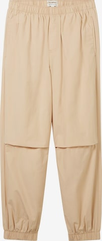TOM TAILOR Loose fit Pants in Beige: front
