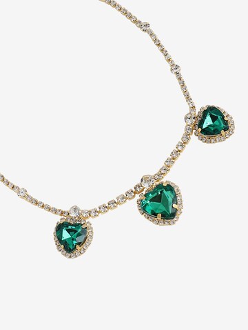 SOHI Zestaw biżuterii 'Supreet' w kolorze zielony