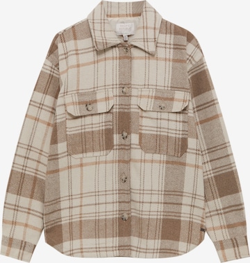 Veste mi-saison Pull&Bear en beige : devant