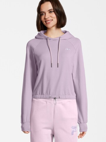 FILA Sport sweatshirt 'BAALBERGE' i lila: framsida