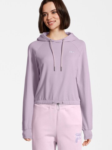 FILA Sportief sweatshirt 'BAALBERGE' in Lila: voorkant