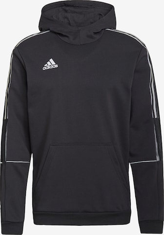 ADIDAS PERFORMANCE Athletic Sweatshirt 'Tiro' in Black: front