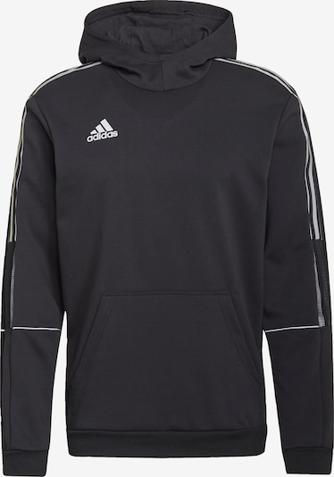 Hanorac sport 'Tiro' ADIDAS PERFORMANCE pe negru / alb, Vizualizare produs
