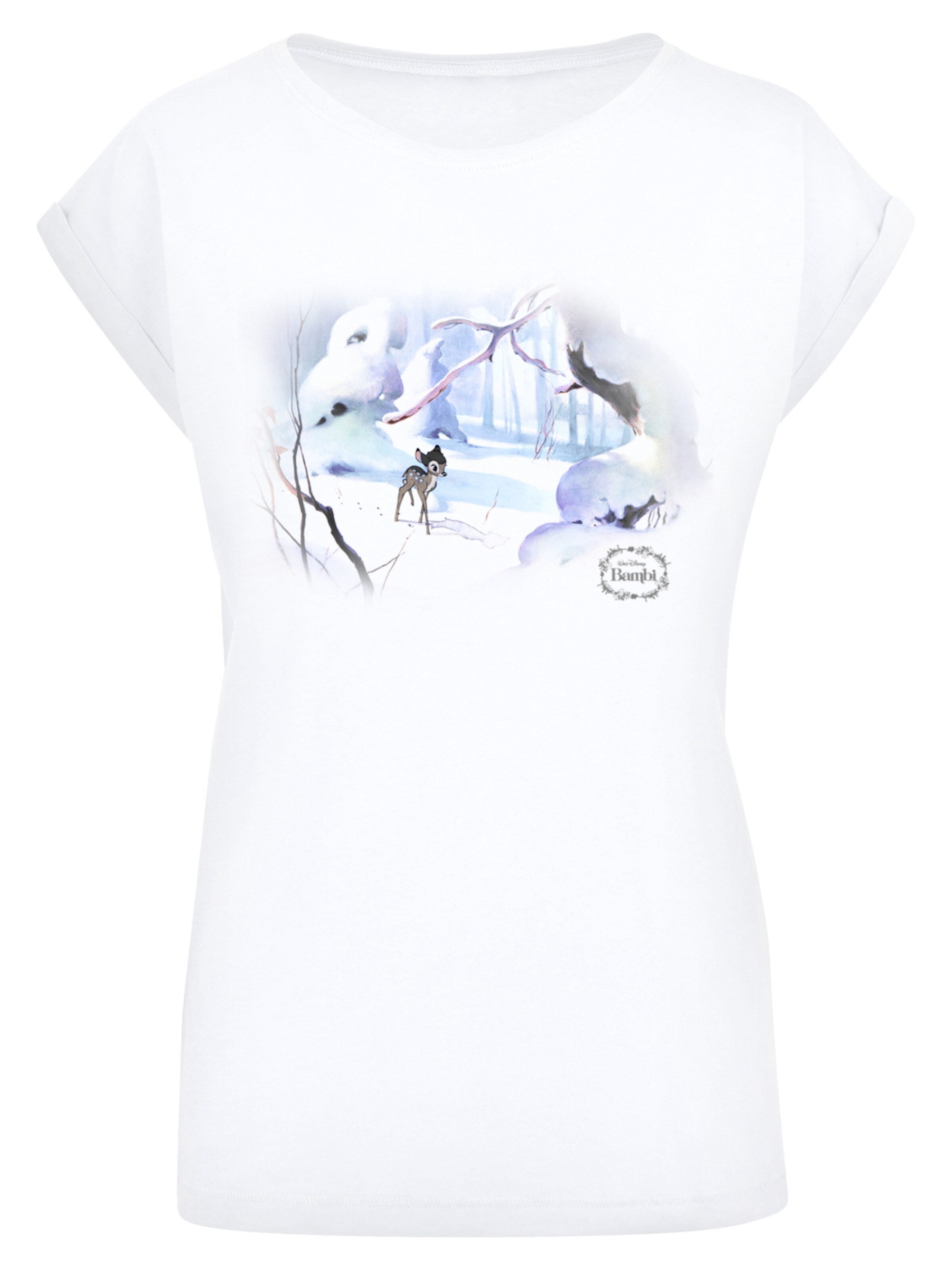 T-shirt F4NT4STIC en blanc : devant