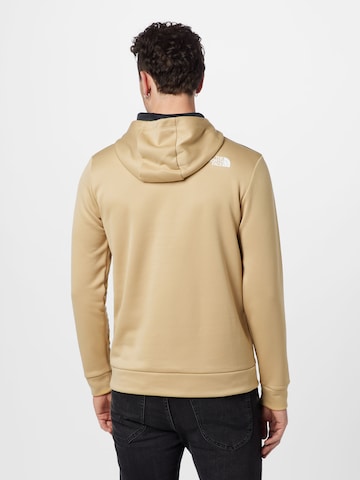 THE NORTH FACE - Sweatshirt de desporto 'REAXION' em verde