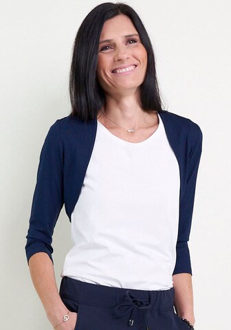 Seidel Moden Bolero in Blau: Vorderseite