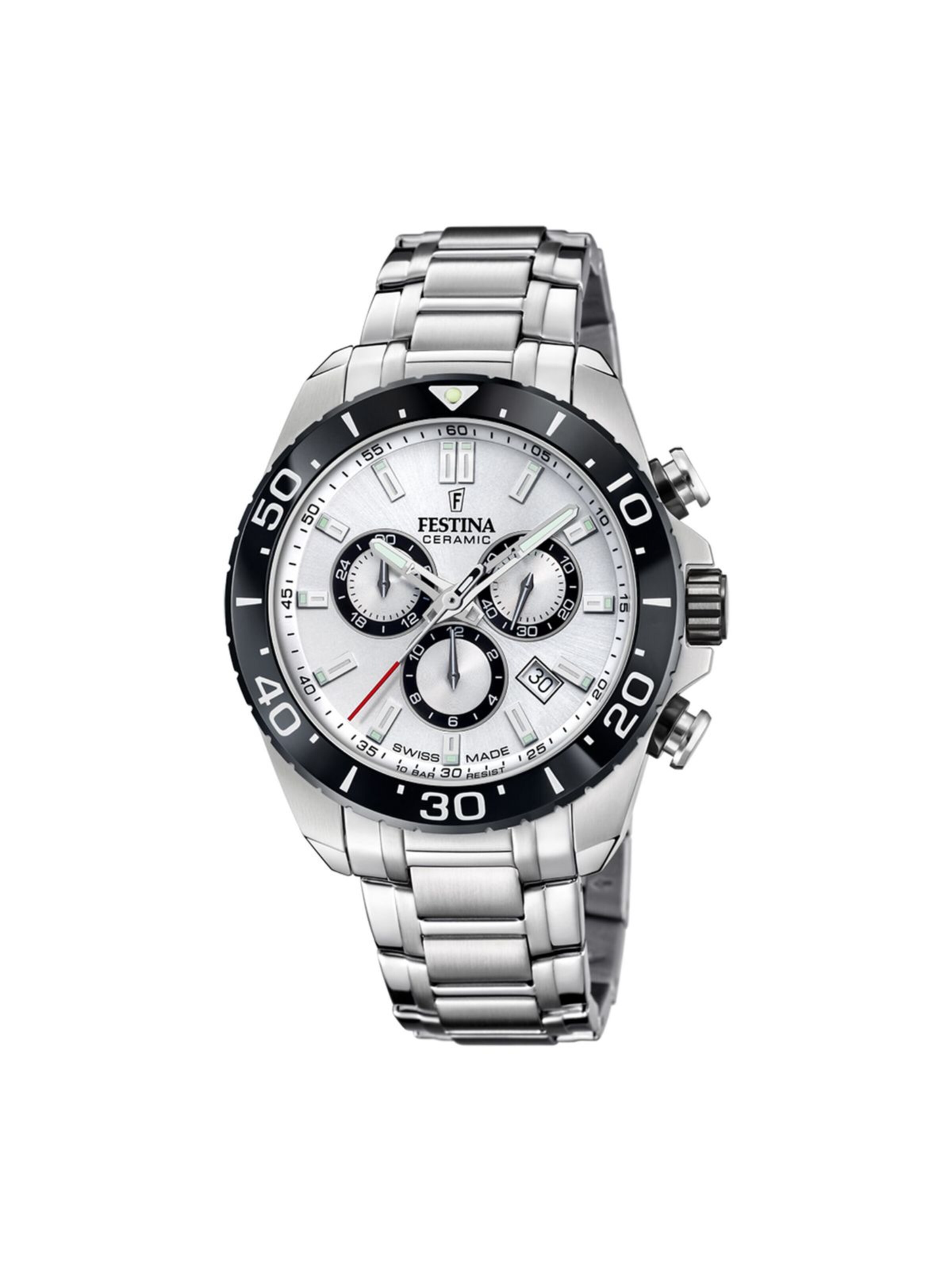 FESTINA Analog watch in White: front