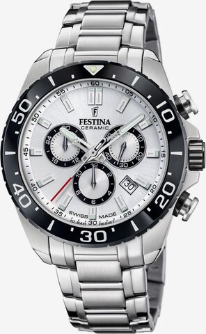 FESTINA Analog watch in White: front