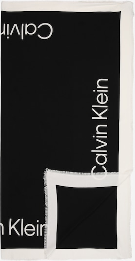 Calvin Klein Tuch in schwarz / weiß, Produktansicht