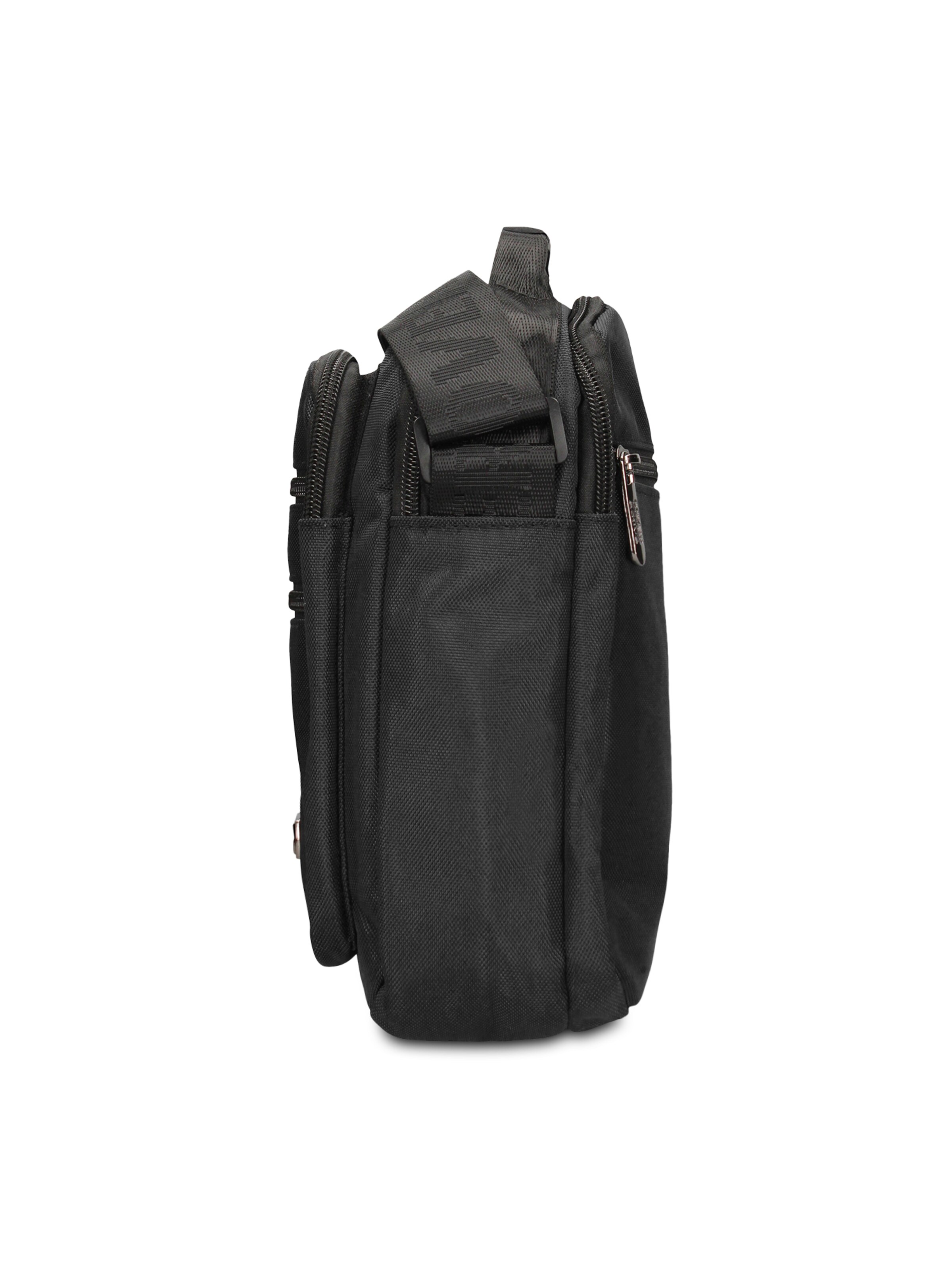 Borsa a tracolla 'Borsa a Tracolla Uomo Coveri Collection Vegan Leather' di Coveri Collection in nero
