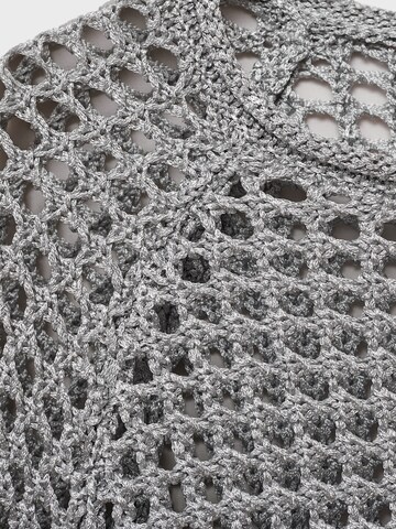 MANGO Pullover 'NETTO' in Silber
