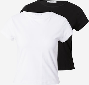 ABOUT YOU - Camiseta '2er pack Lucky' en negro: frente