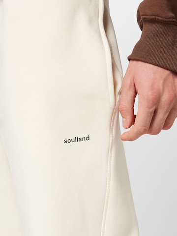 Soulland Regular Trousers 'Elijah' in White
