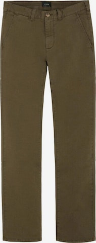 Scalpers Tapered Chinohousut värissä vihreä: etupuoli