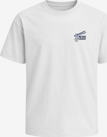 Neverless Shirt 'Asia Ramen' in White: front