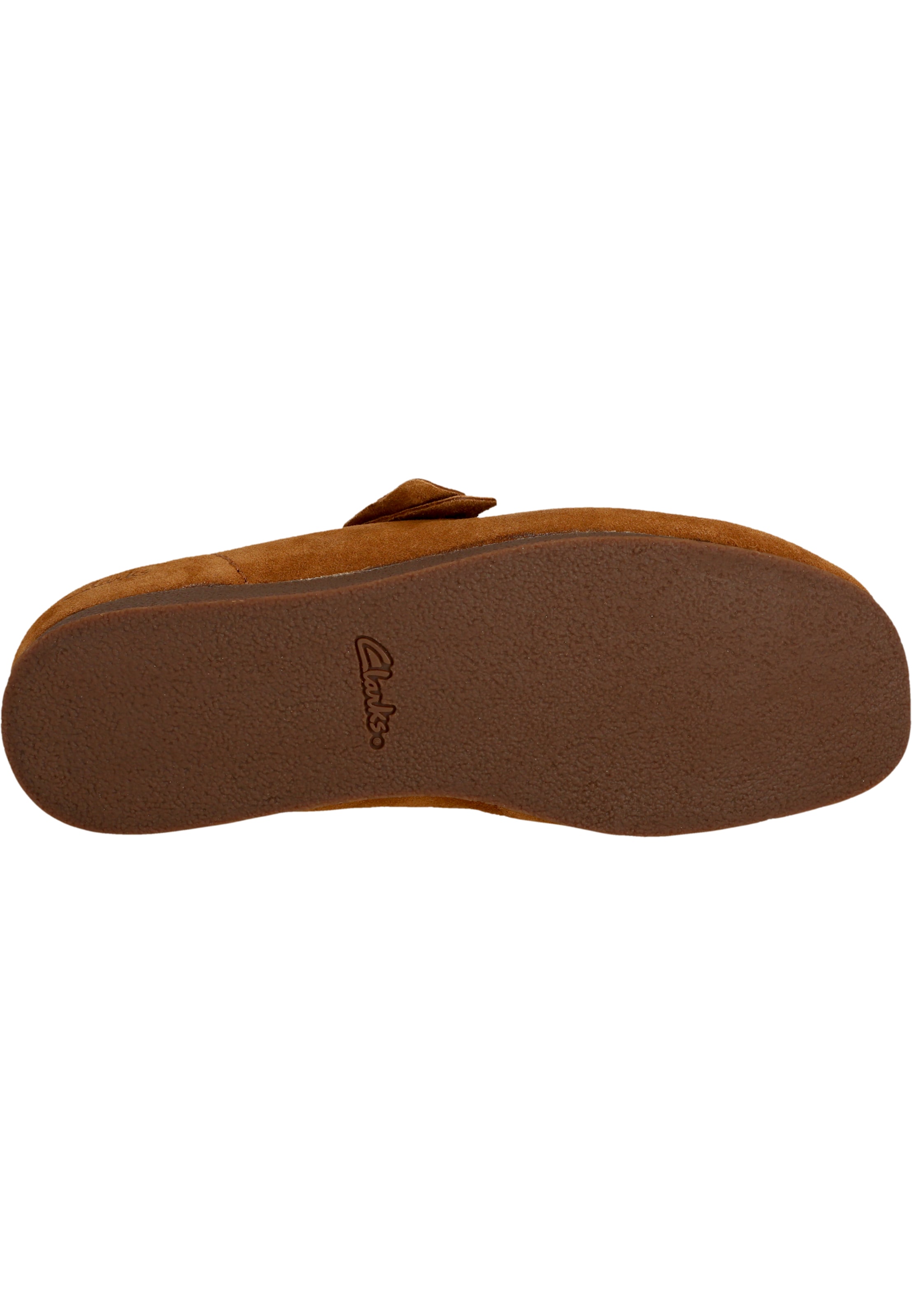 CLARKS Mokassin 'WallabeeEVO' in Braun