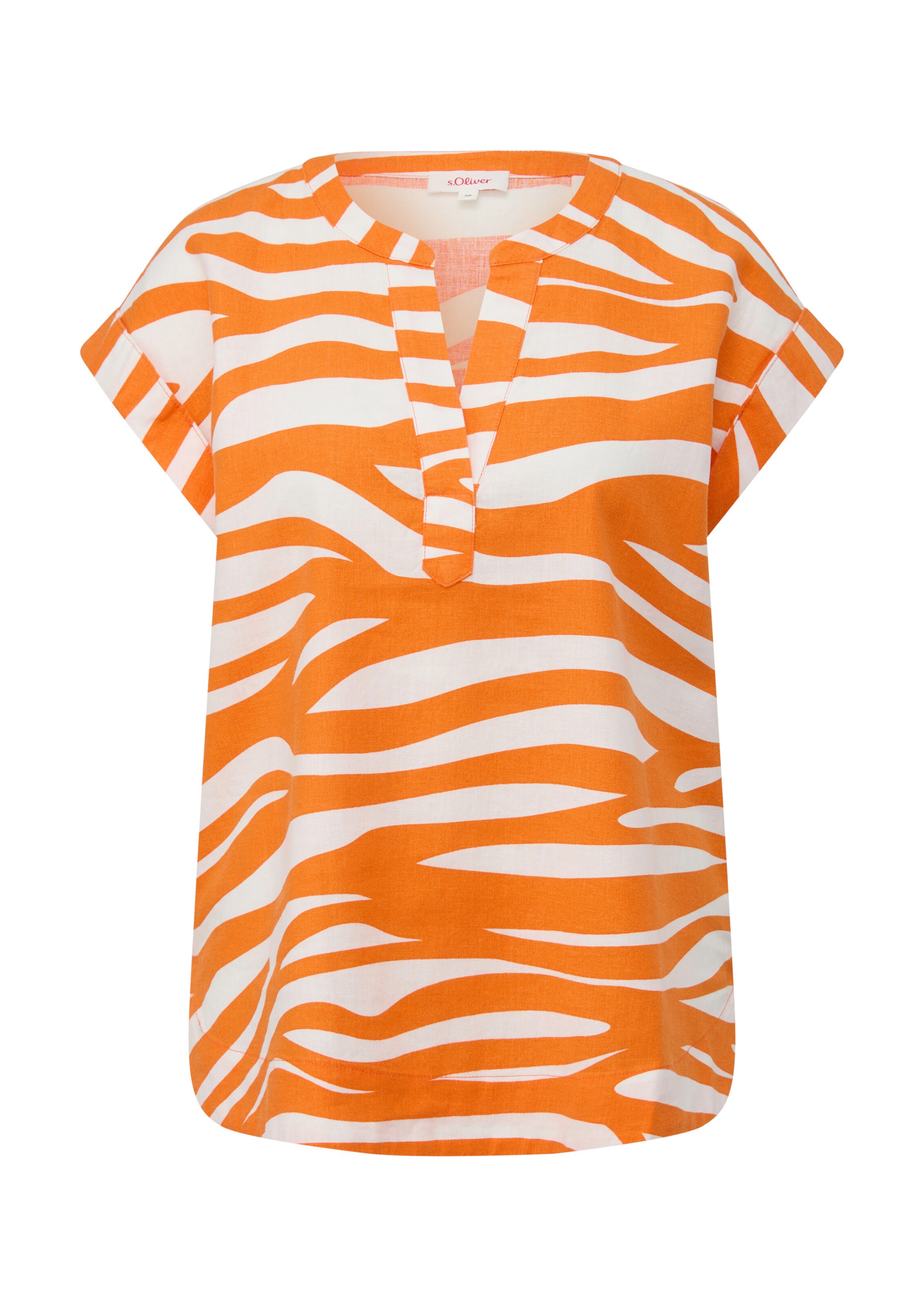 s.Oliver Bluse in Orange: Vorderseite