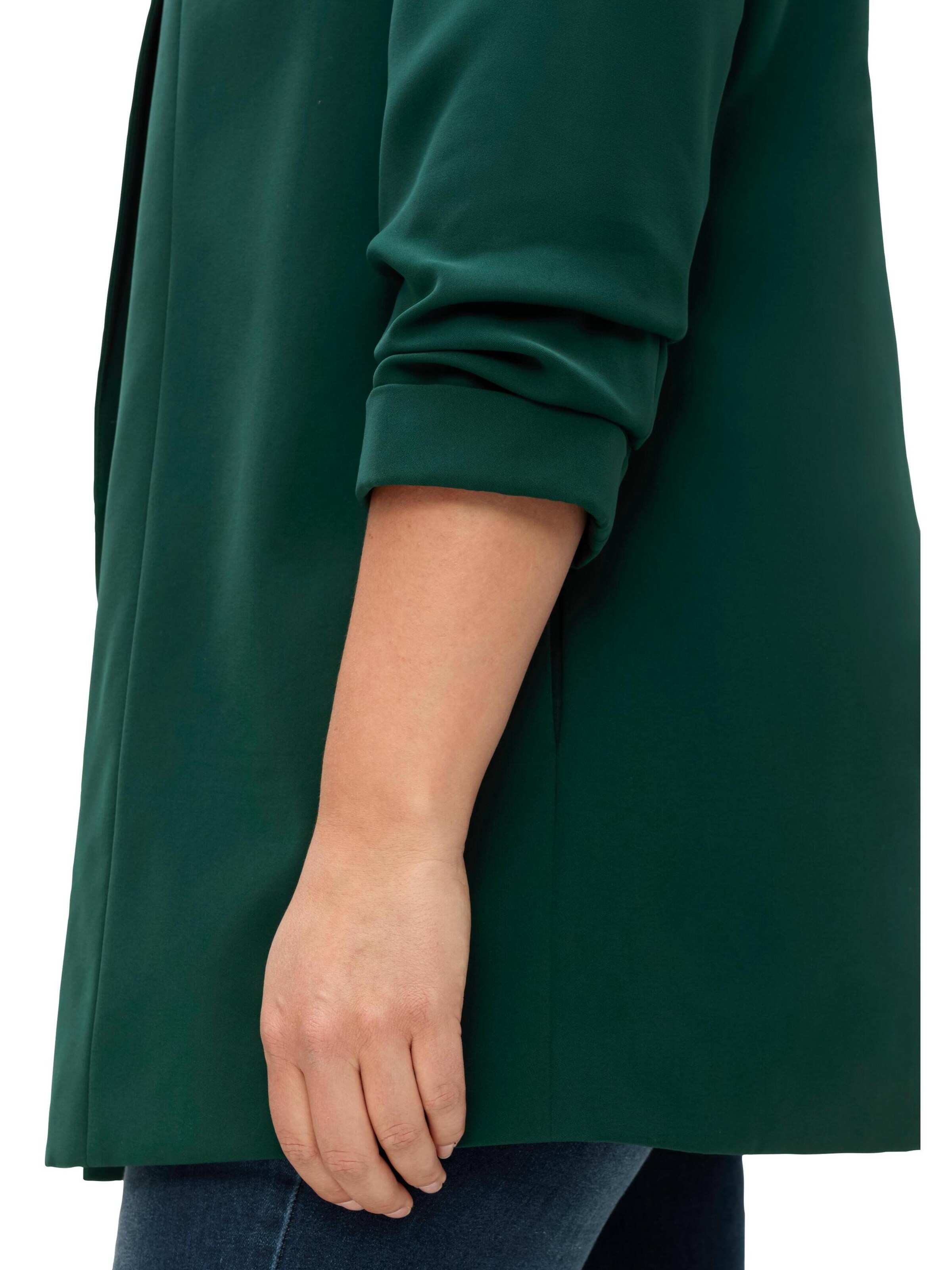 SHEEGO Marynarka w kolorze zielony