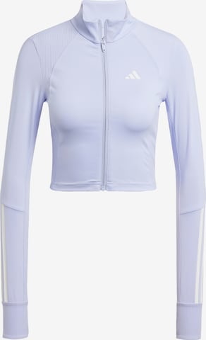 ADIDAS PERFORMANCE Sportsweatjacke 'Hyperglam' in Lila: Vorderseite