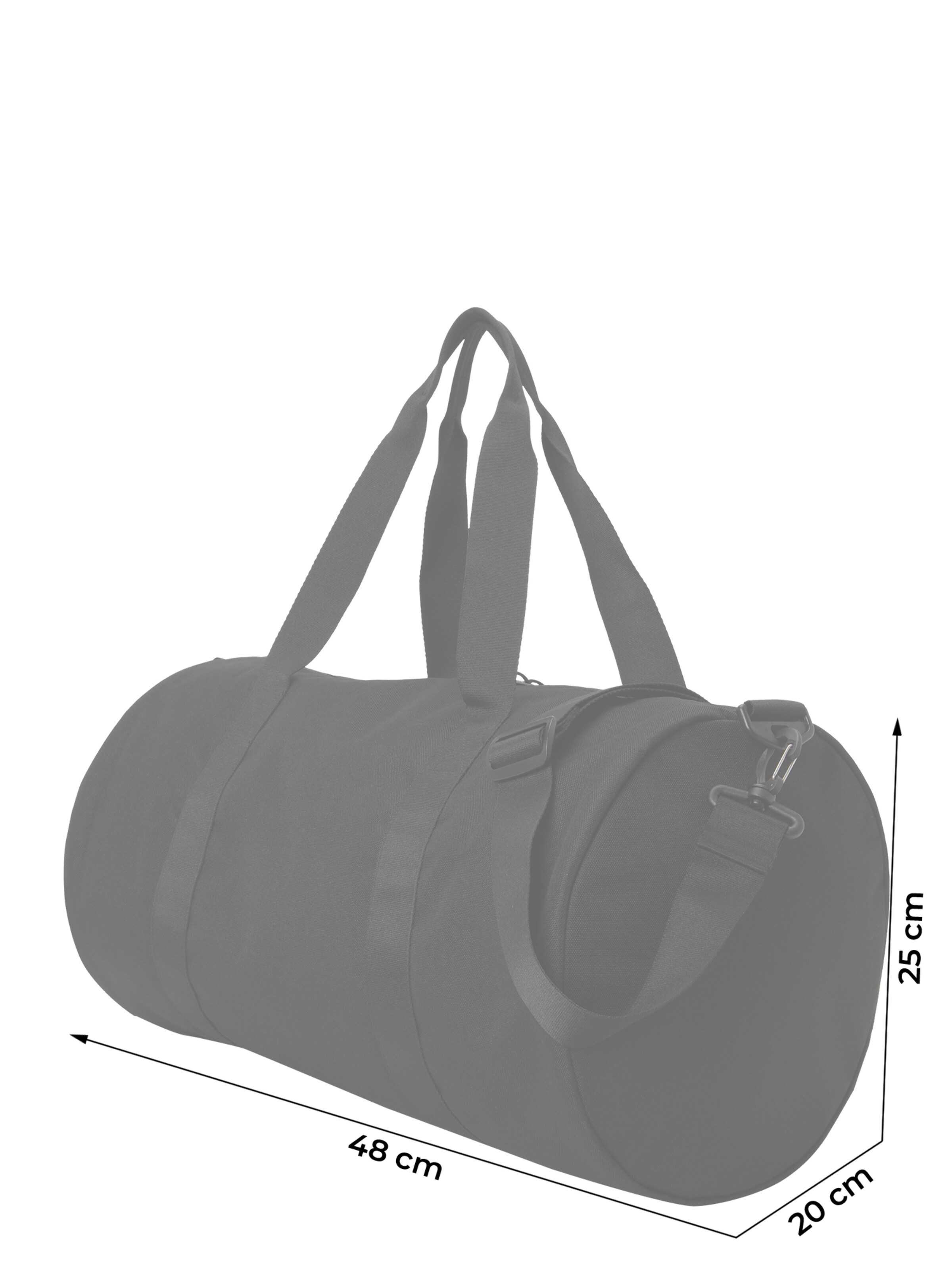 Herschel Τσάντα σαββατοκύριακου 'Classic' σε μαύρο: μπροστά