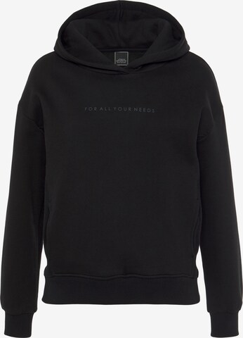 FAYN SPORTS Sweatshirt in Black: front
