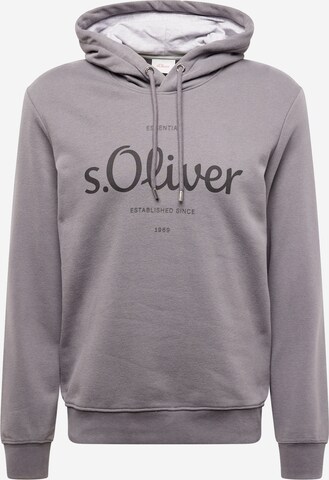 s.Oliver Sweatshirt in Grey: front