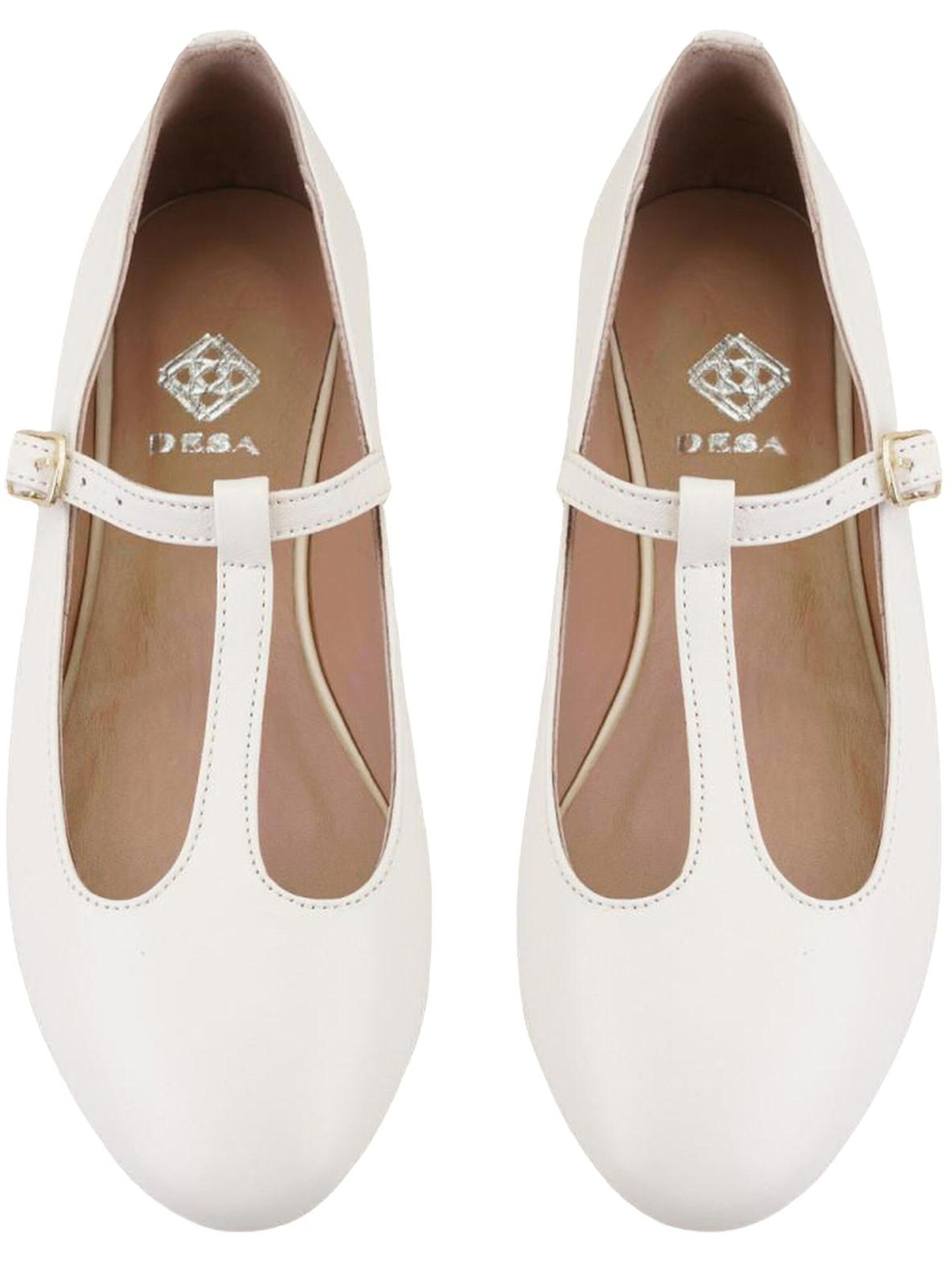 Desa Ballerina 'Ballettschuhe' in Beige