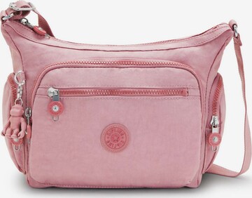 KIPLING - Mala de ombro 'Gabbie' em roxo: frente