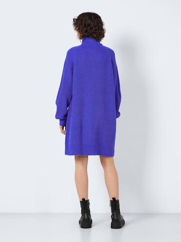 Noisy may Knitted dress 'Timmy' in Blue