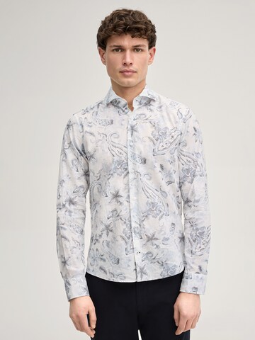 JOOP! Slim fit Overhemd 'Pai' in Blauw: voorkant