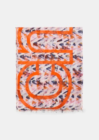 Foulard comma casual identity en orange