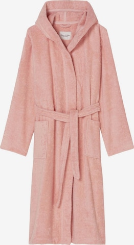 Marc O'Polo Long Bathrobe in Pink: front