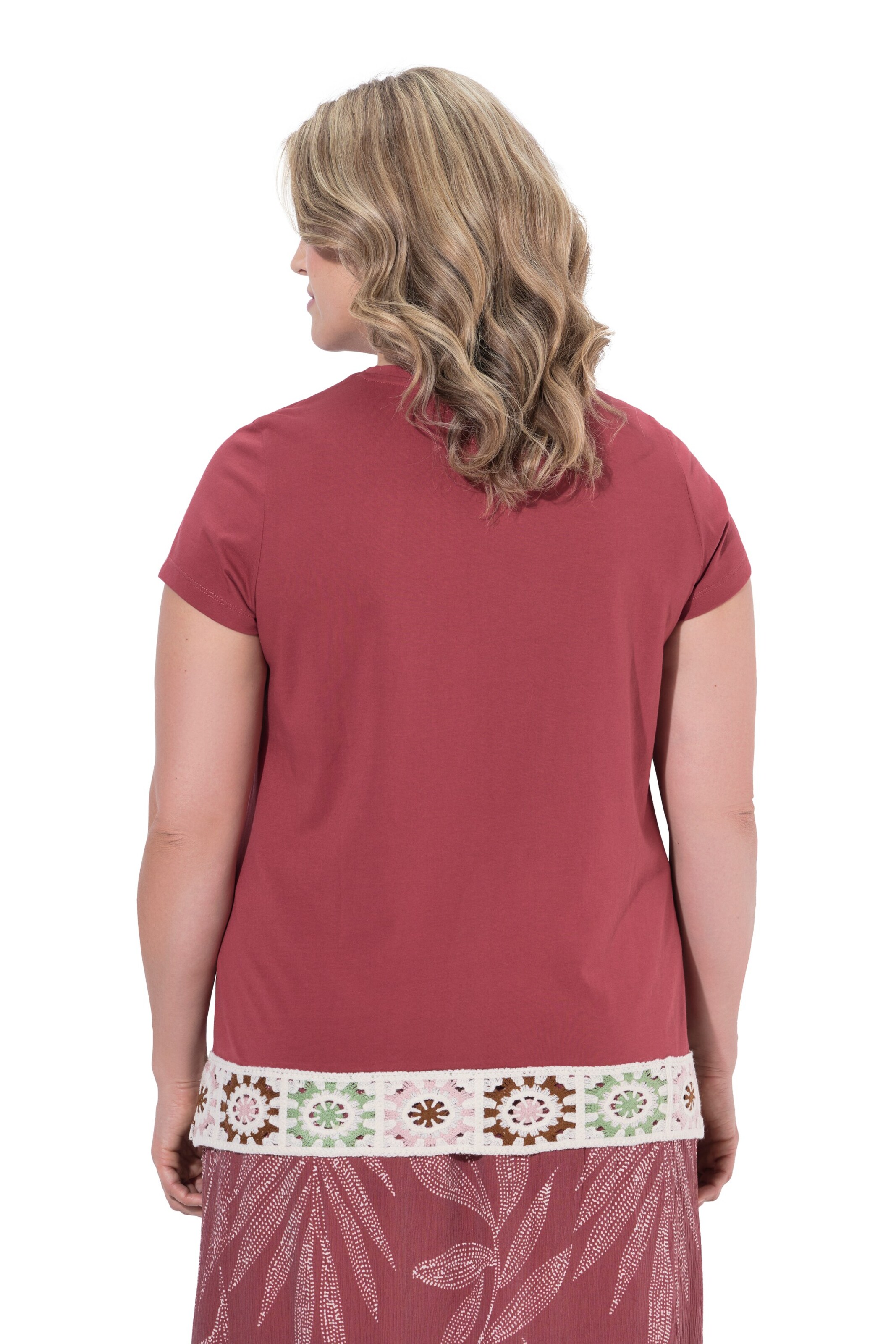 Ulla Popken Shirt in Rood