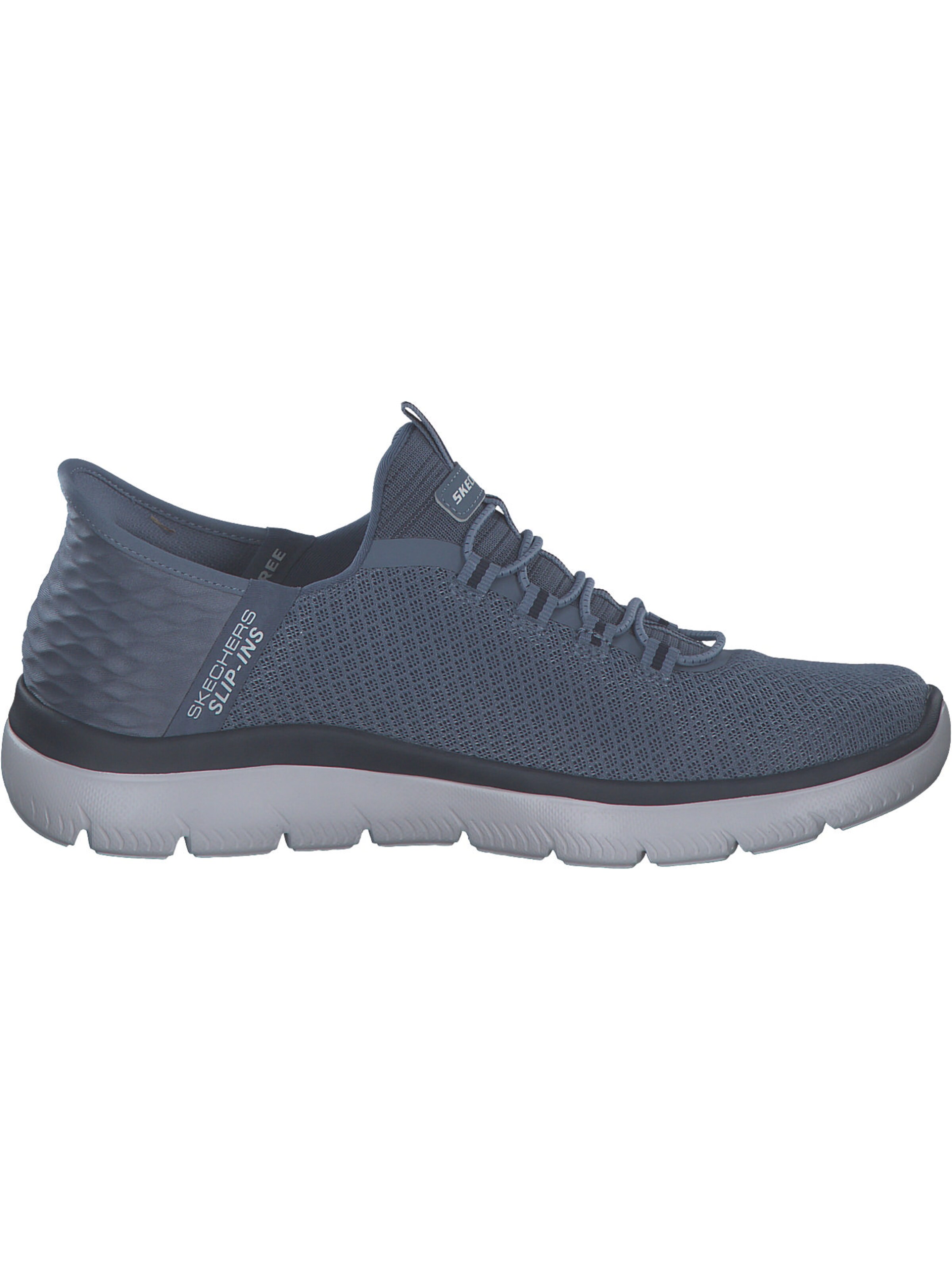 SKECHERS Slip On in Blau