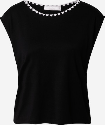 Guido Maria Kretschmer Women - Camiseta 'Sastra' en negro: frente