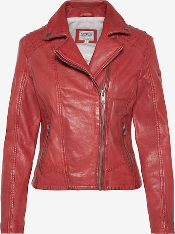 Soccx Between-Season Jacket in Red: front