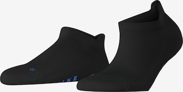 FALKE Füßlinge 'Cool Kick' in Schwarz: Vorderseite