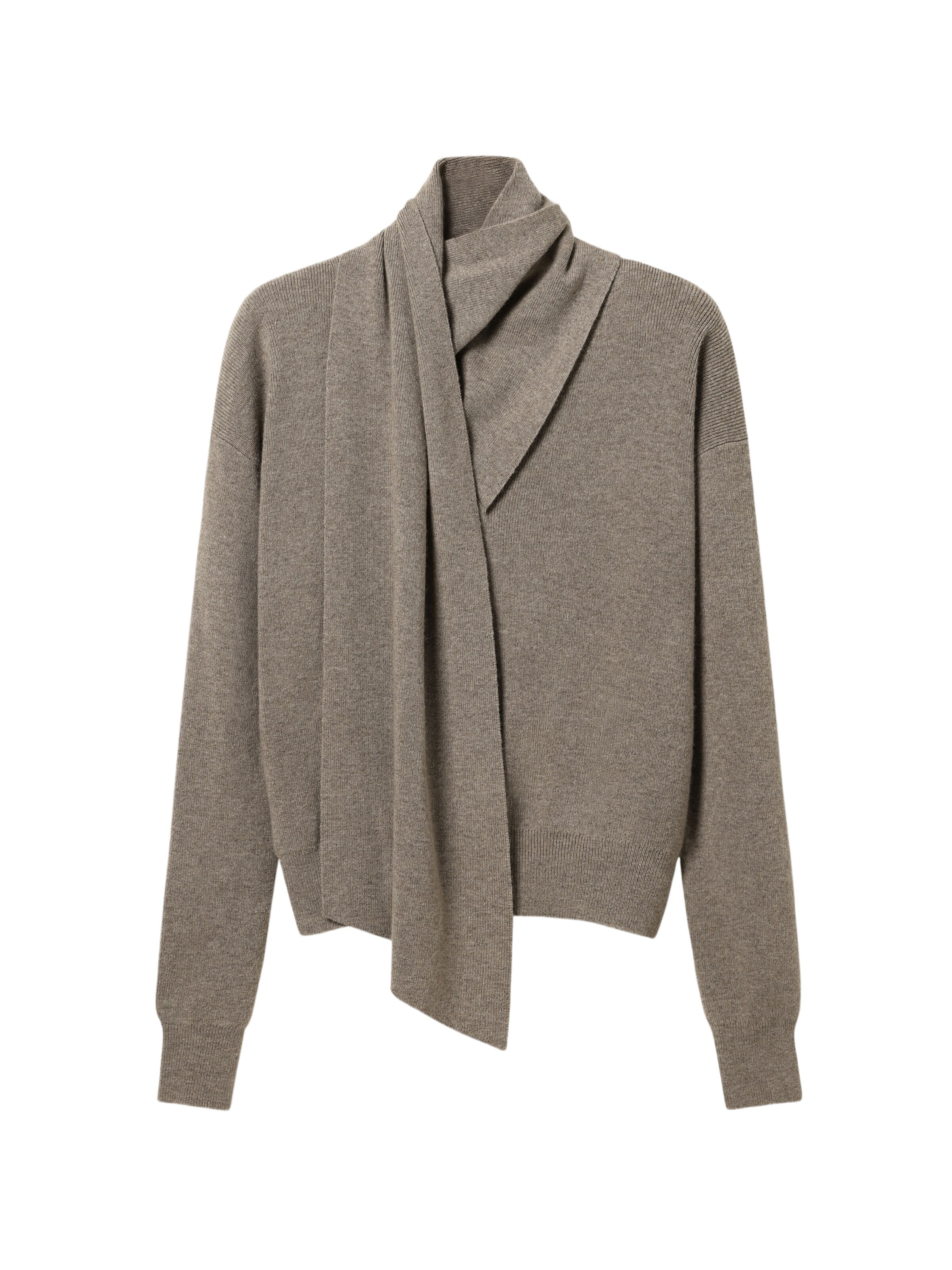 Lilysilk Pullover‌‌‌‌‌‌‌ in Grau: Vorderseite