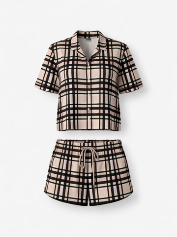LEAFLETIC Pyjama in Beige: voorkant
