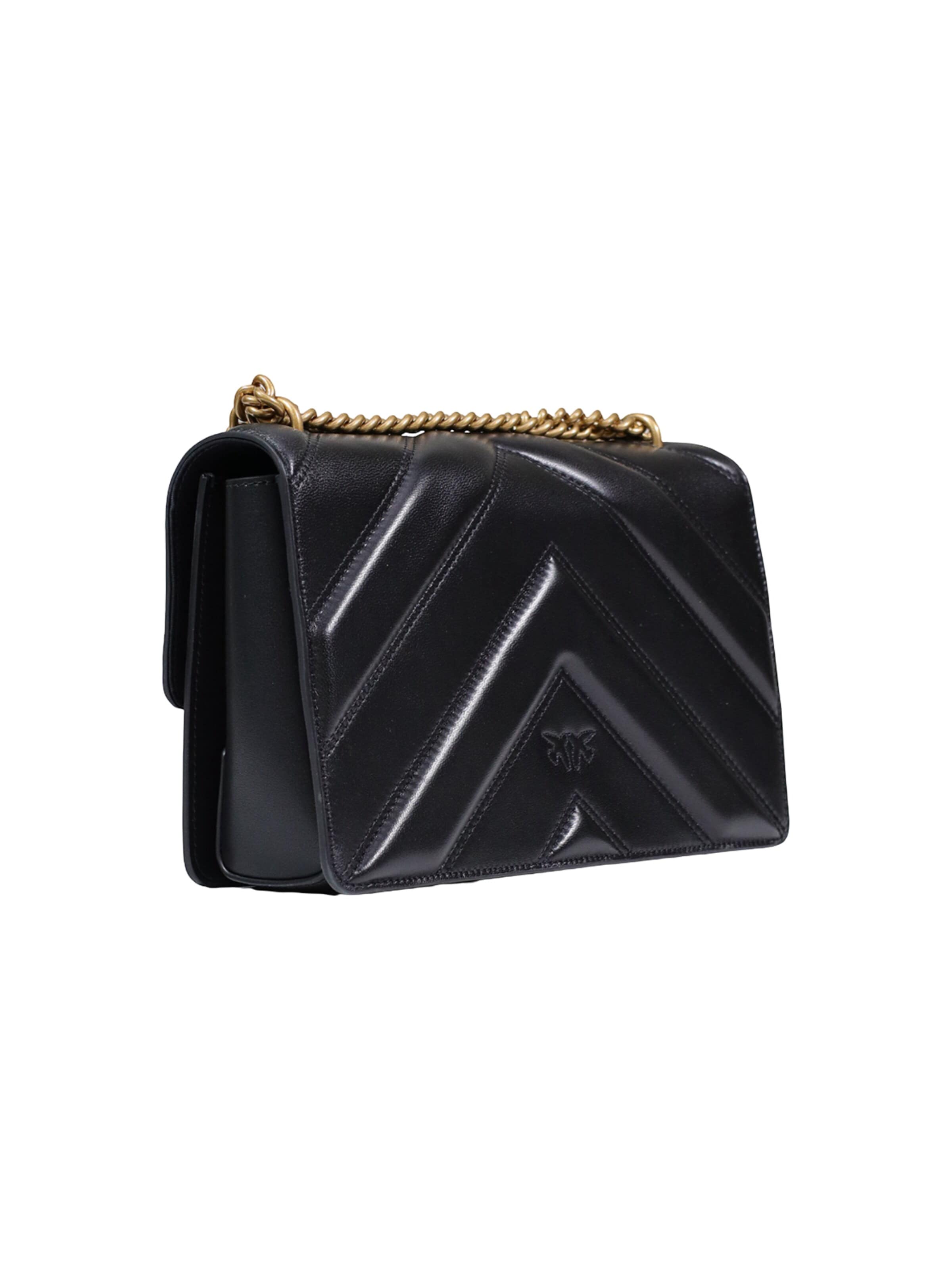 PINKO Schoudertas 'LOVE ONE CLASSIC LIGHT DC 104549 A26Z' in Zwart