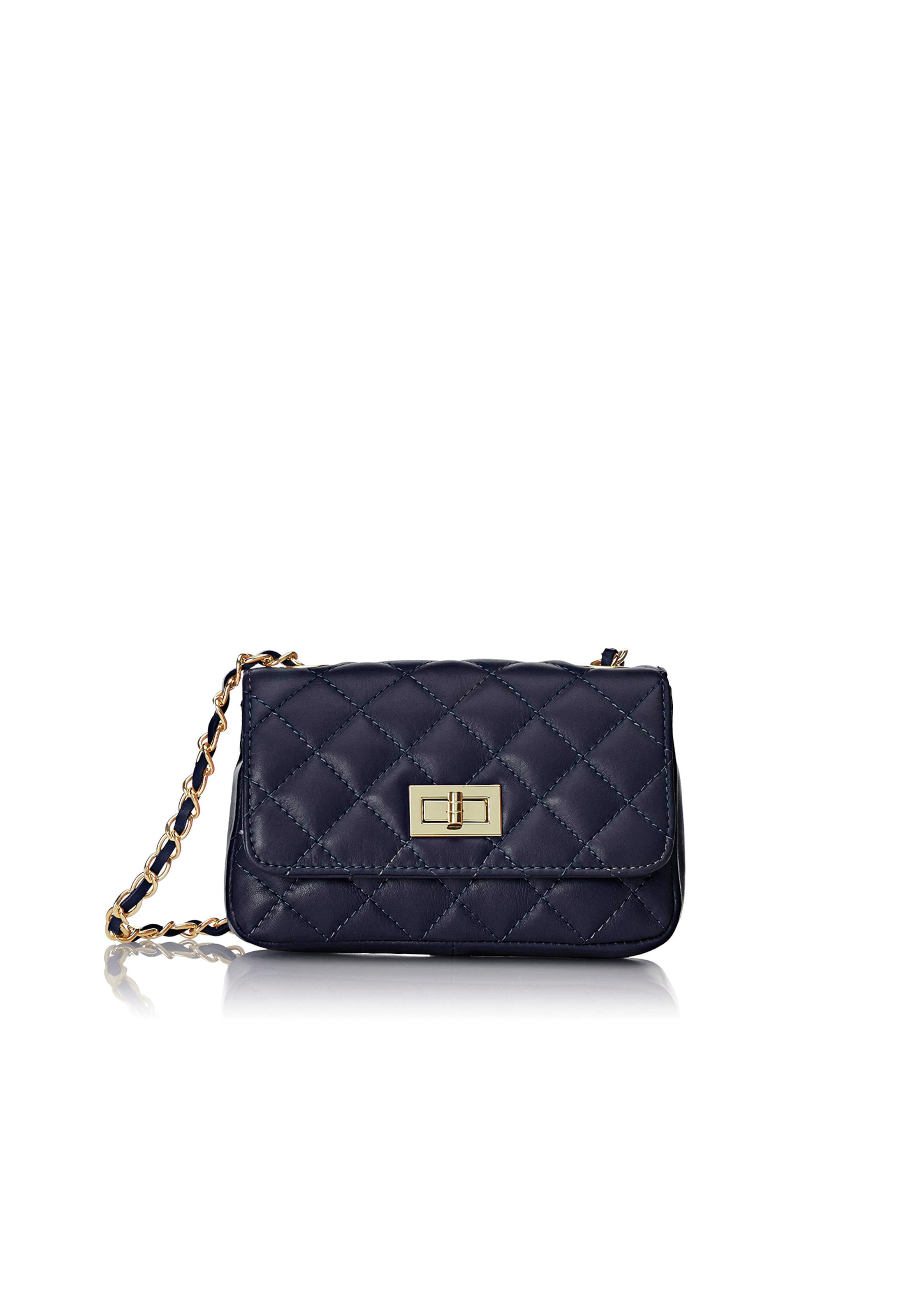 CHICCA BORSE Schoudertas in Blauw: voorkant