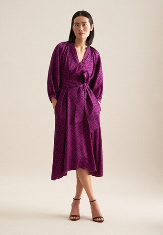 SEIDENSTICKER Dress ' Schwarze Rose ' in Purple