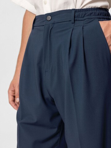 regular Pantaloni con piega frontale 'Mirko' di Antioch in blu