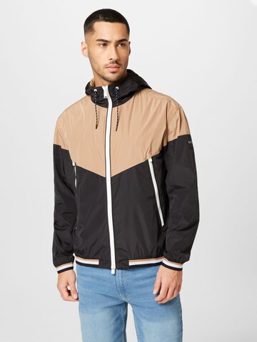 BOSS Black Between-season jacket 'Cireno' in Beige: front