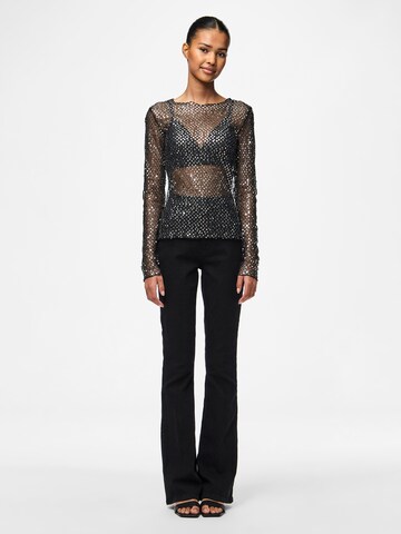 T-shirt 'Rissi' PIECES en noir
