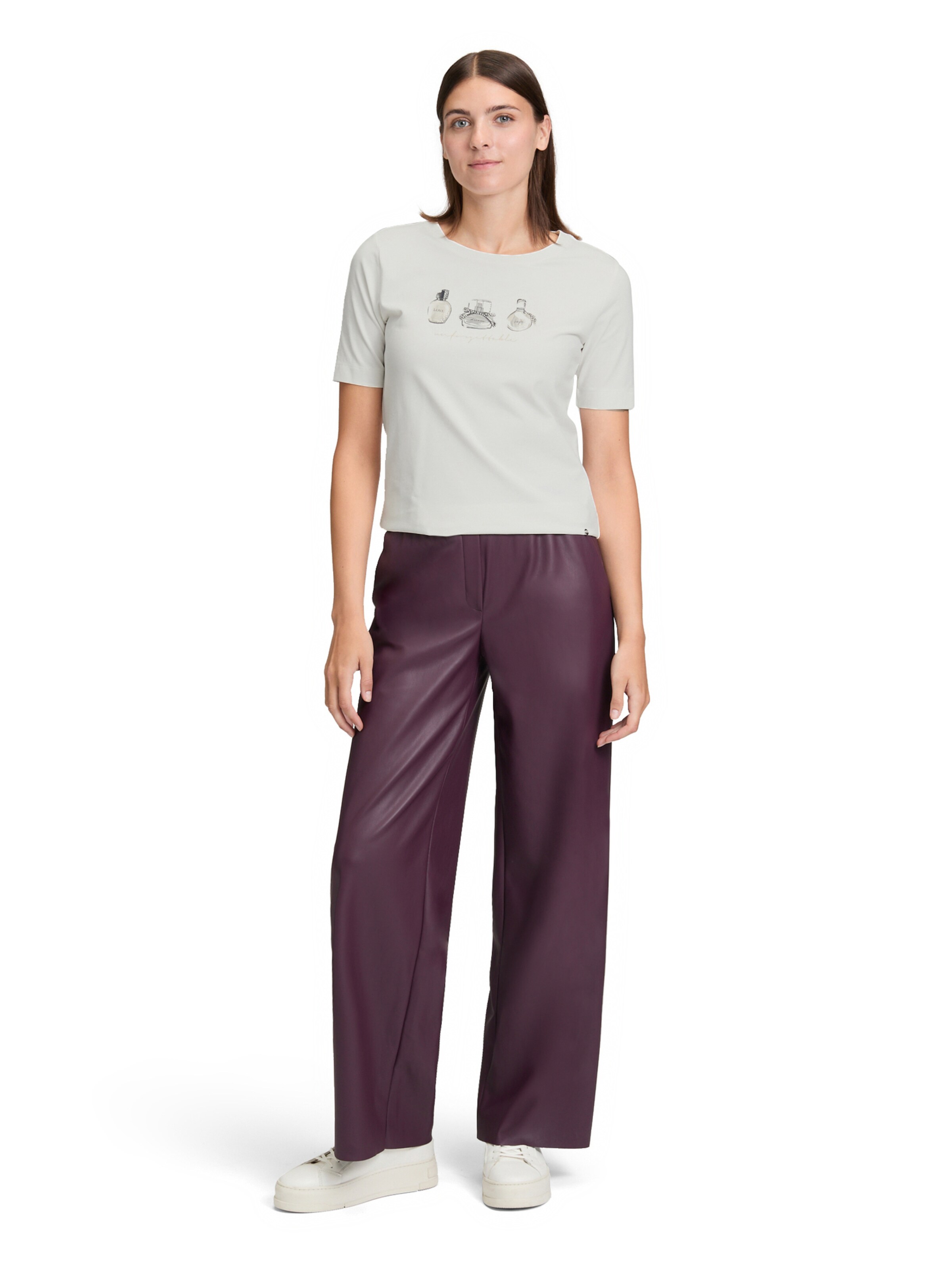 T-shirt Betty & Co en blanc