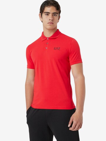 EA7 Emporio Armani Shirt in Red: front