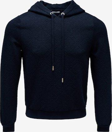 Salsa Jeans Hoodie in Blau: Vorderseite