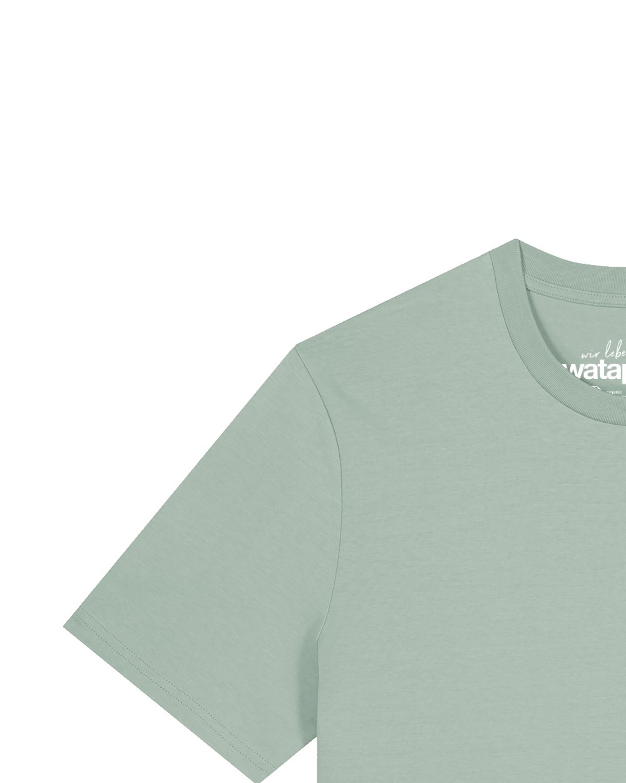 Maglietta 'Rainbow Cassette' di Watapparel in verde